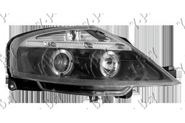 Φανος Εμπρος (ΣΕΤ) Lexus Μαυρο Citroen C3 02-10