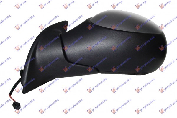 Καθρεφτης -09 ΗΛ.ΘΕΡΜ. ΒΑΦΟΜ. (CONVEX GLASS) Αριστερα Citroen C3 02-10 - 019007587