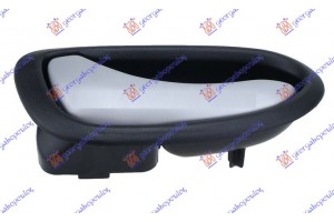 Χερουλι Πορτας Πισω Εσω ΑΣΗΜΙ/ΜΑΥΡΟ Αριστερα Nissan Primera (P12) 02-08 - 019107882