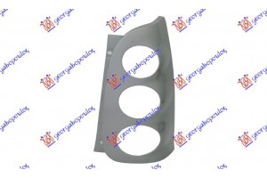 Κορνιζα Πισω Φανου -02 Γκρι (ULO) Δεξια Smart Fortwo 98-07 - 019205536