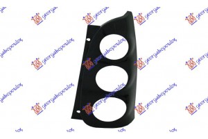 Δεξια Κορνιζα Πισω Φανου 02- (ΜΑΥΡΗ) Ulo Smart Fortwo 98-07