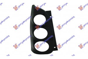 Αριστερα Κορνιζα Πισω Φανου 02- (ΜΑΥΡΗ) Ulo Smart Fortwo 98-07