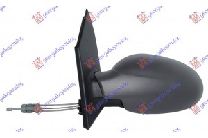 Καθρεφτης Μηχανικος Με Ντιζες Βαφομενος (FLAT GLASS) Αριστερα Smart Fortwo 98-07 - 019207402