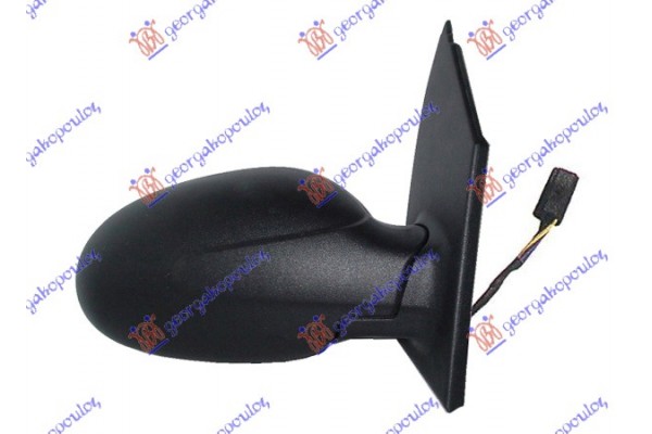 Καθρεφτης ΗΛΕΚ. ΘΕΡΜ. ΒΑΦ. (CONVEX GLASS) Δεξια Smart Fortwo 98-07 - 019207581