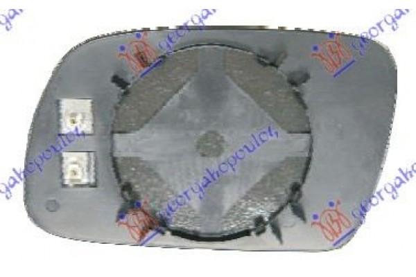 Δεξια Κρυσταλλο Καθρεφτη Μπλε ΘΕΡΜ. 03- Citroen Xsara 00-04