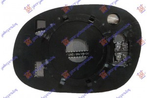 Κρυσταλλο Καθρεφτη Θερμαινομενο (CONVEX GLASS) Δεξια Citroen C2 08-10 - 014007611