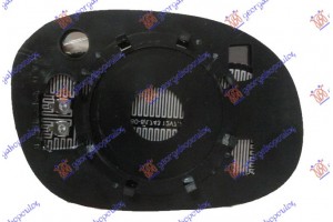 Κρυσταλλο Καθρεφτη Θερμαινομενο (ASPHERICAL GLASS) Αριστερα Citroen C2 08-10 - 014007612
