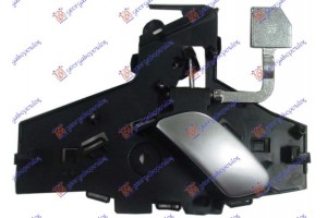 Χερουλι Πορτας ΕΜΠ. Εσω Χρωμιο Δεξια Citroen C5 01-04 - 019607861