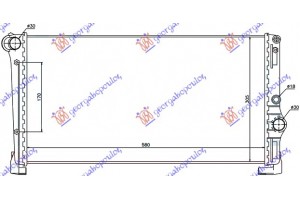 Ψυγειο 1.3JTD (58x31x3,8)Μ/ΣΩΛ.ΤΥΠ.MAREL Lancia Y 03-11 - 019706320