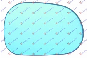 Κρυσταλλο Καθρεφτη Μπλε ΘΕΡΜΑΙΝ. -02 (ASPHERICAL GLASS) Δεξια Mercedes Ml (W163) 98-05 - 019907611