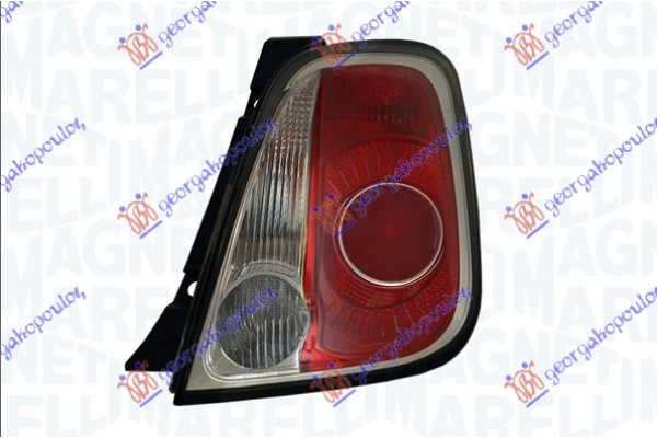 Φανος Πισω (SPORT) (ΜΑΥΡΟ ΠΛΑΙΣΙΟ)(MAREL Δεξια Fiat 500 07-15 - 020205823