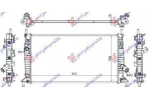 Ψυγειο 1,6-1,8-2,0TDCi-2,5 ST(67x38)M/A Volvo S40 04-07 - 054206315