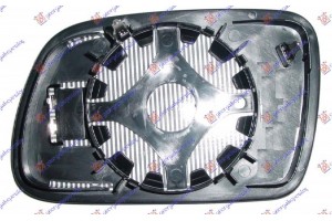 Δεξια Κρυσταλλο Καθρεφτη Μπλε Peugeot 407 04-10