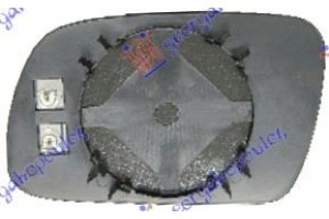 Κρυσταλλο Καθρεφτη Μπλε Θερμαινομενο (CONVEX GLASS) Δεξια Peugeot 407 04-10 - 021207611