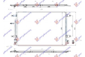 Ψυγειο A/C S4-4.2i Petrol - 2.7-3.0 Tdiπετρελαιο (560x390x16) Audi A4 04-07 - 021706410