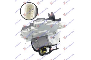 Κλειδαρια Πορτας Εμπρος ΗΛΕΚΤ/ΚΗ (7pin) Δεξια Audi A4 04-07 - 021707213