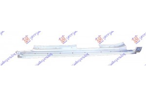 Μαρσπιε 4Π Αριστερα Audi A4 04-07 - 021708282