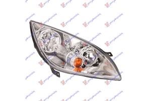 Φανος ΕΜΠ. ΗΛΕΚ. Ασημι Κορνιζα (Ε) (DEPO) Δεξια Mitsubishi Colt 05-08 - 021805131