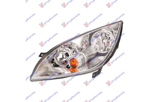 Φανος ΕΜΠ. ΗΛΕΚ. Ασημι Κορνιζα (Ε) (DEPO) Αριστερα Mitsubishi Colt 05-08 - 021805132