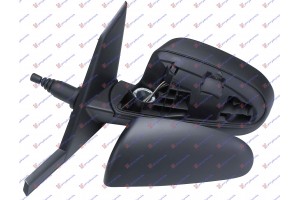 Καθρεφτης Μηχανικος Με Ντιζες Βαφομενος (Α ΠΟΙΟΤΗΤΑ) (ASPHERICAL GLASS) Αριστερα Mitsubishi Colt 05-08 - 021807402