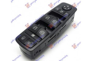 Διακοπτης ΠΑΡΑΘ/ΚΑΘΡ. ΑΝΑΚΛ. ΕΜΠ. (Μάυρο καπάκι) (Τετραπλός)(3pin) Αριστερα Mercedes A Class (W169) 04-12 - 021907177