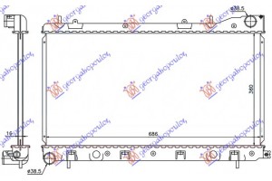 ΨΥΓ. 2.0-2.5 Βενζ (36x68.6x16)(ΚΛ.ΚΥΚΛ) (KOYO) Μ/ΤSUBARU Forester 02-08 - 022006315
