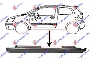 Μαρσπιε 5Π Αριστερα Hyundai Getz 02-05 - 022108282