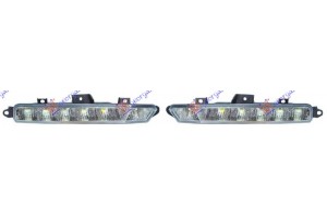 Φανοι Ημερας (AMG) Led (ΣΕΤ) Mercedes E Class (W212) 09-13 - 022305300