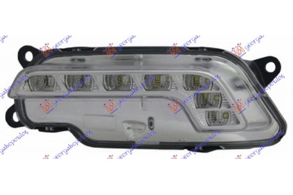 Αριστερα Φανος Ημερας Εμπρος (LED) Γωνια (E) Mercedes E Class (W212) 09-13
