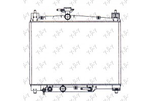 Ψυγειο 1,0i 16V Vti (35x49) Αυτομ (ΑΝ.ΚΥΚΛΩΜΑ) Toyota Yaris 99-05 - 022506320