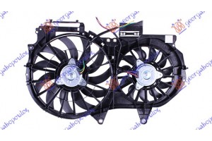 Βεντιλατερ Ψυγειου Κομπλε (ΔΙΠΛΟ) 1.6-1.8-2.0 Βενζινη - 1.9-2.0 Tdi Πετρελαιο (380/280mm) Seat Exeo 09-13 - 044606440