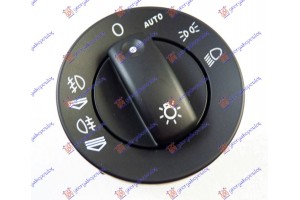 Διακοπτης Φωτων Με Auto & Με Προβολεις (17pin) Audi A4 04-07 - 021707140