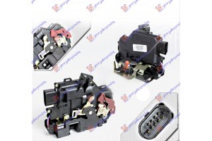 Κλειδαρια Πορτας Εμπρος ΗΛΕΚΤΡ/ΚΗ (9pin) (Α ΠΟΙΟΤΗΤΑ) Δεξια Audi A4 00-04 - 022607231