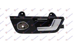 Χερουλι Πορτας Πισω Εσω ΑΣΗΜΙ/ΜΑΥΡΟ Δεξια Audi A4 04-07 - 021707871