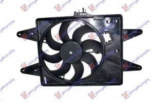 Βεντιλατερ Ψυγειου Κομπλε (1.2-1.6 BENZINH-1.9 ΠΕΤΡΕΛΑΙΟ) -ACFIAT Doblo 01-05 - 022806480