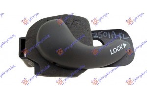 Χερουλι Πορτας Εμπρος Εσω Μαυρο Αριστερα Fiat Doblo 01-05 - 022807852