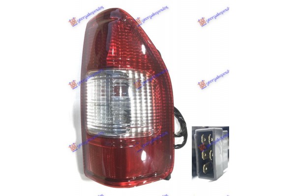 Φανος Πισω Κομπλε (ΤΑΥΛΑΝΔΗ) Δεξια Isuzu P/U D-MAX 02-07 - 023005813