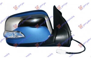 Καθρεφτης ΗΛΕΚΤ. Χρωμιο Με Φλας Δεξια Isuzu P/U D-MAX 02-07 - 023007598