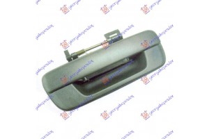Χερουλι Πορτας Καροτσας Μαυρο Isuzu P/U D-MAX 02-07 - 023007830