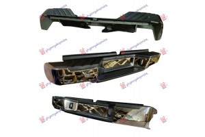 Προφυλακτηρας Πισω Χρωμιο Nissan P/U (D22) Navara 2WD-4WD 01-10 - 023103390