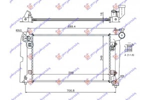 Ψυγειο Νερου 1.8 i-VVTi Αυτοματο Βενζινη (600x350) Toyota Avensis (T25) 03-08 - 023206330