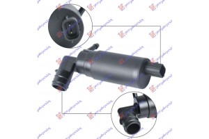 Μοτερ Δοχειου Νερου Υαλοκαθαριστηρων (ΤΕΤΡΑΓΩΝΗ ΦΙΣΑ) (2pin) (ΜΟΝΟ) Toyota Corolla Verso 02-07 - 028208470