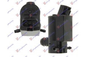 Μοτερ Δοχειου Νερου Υαλοκαθαριστηρων (ΤΕΤΡΑΓΩΝΗ ΦΙΣΑ) (3pin) (ΔΙΠΛΟ) Toyota Avensis (T25) 03-08 - 023208475