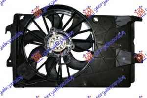 Βεντιλατερ Ψυγειου Κομπλε (-AC) Βενζινη Opel Meriva 03-10