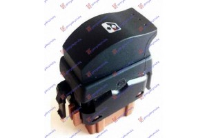 Διακοπτης ΠΑΡΑΘ. ΕΜΠ. (Μονός) (Καφέ φίσα)(6pin) Δεξια Opel Movano 98-09 - 023907171