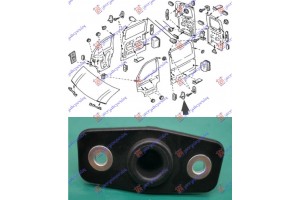 Κλειδαρια Πορτας Συρωμενης (ΚΟΥΜΠΙ ΑΣΦΑΛΙΣΗΣ) Opel Movano 98-09 - 023907265