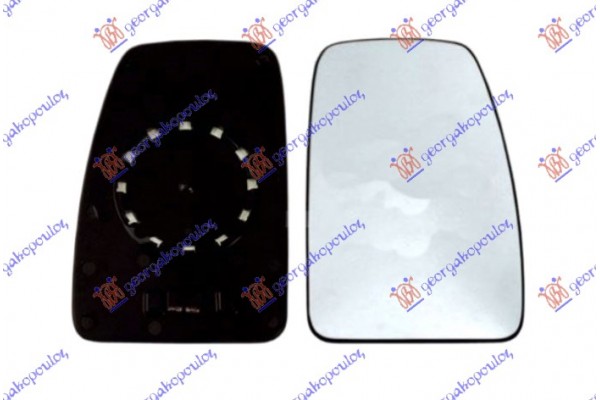 Κρυσταλλο Καθρεφτη Θερμ 03-(ΑΝΩ ΚΟΜΜΑΤΙ) (CONVEX GLASS) Αριστερα Nissan Interstar 02-09 - 085107612