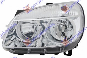 Φανος Εμπρος Ηλεκτρικος (Ε) (TYC) Αριστερα Fiat Doblo 05-09 - 024305132