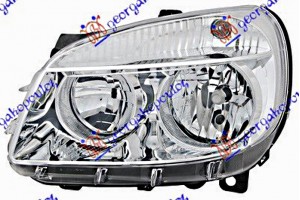 Φανος Εμπρος Ηλεκτρικος (Ε) (DEPO) Αριστερα Fiat Doblo 05-09 - 024305134