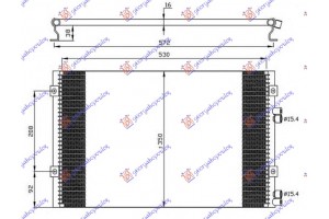 Ψυγειο A/C 2.2 Crd (54x35x1.6)CHRYSLER Pt Cruiser 01-10 - 024506420
